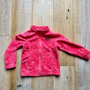 Columbia -Pink fleece jacket 4T